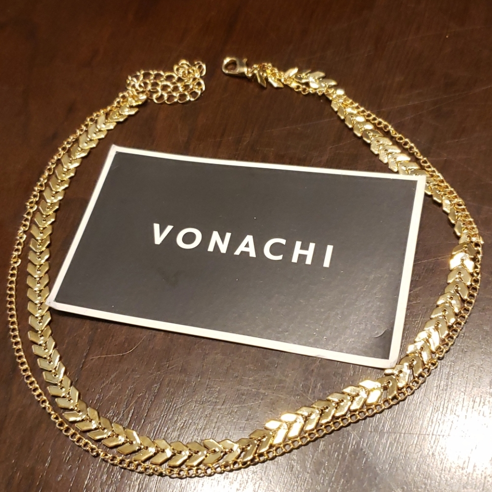Gold Plated Necklace / Choker